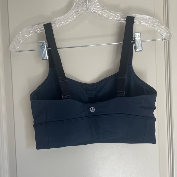 Lululemon Navy Convertible 2-in-1 Crossback Normal High Support Sports Bra - 4 - Picture 2 of 3